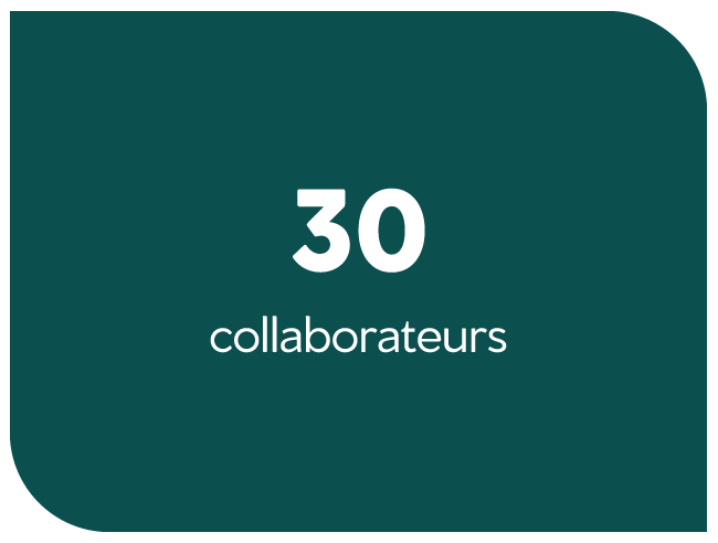 chiffres_collaborateurs plus de 30 collaborateurs compétents et prêts à développer des projets d'énergies renouvelables de qualité et participant directement à la transition énergétique